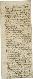 Brev från Solovetsky-munkarna som vägrade de nya tjänsteböckerna 8 juni 1658, 1658