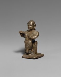 Sittande kvinna, ca 1300-1200-talet f.Kr. (silver) av Hittite