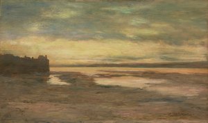 Kväll på Themsen, ca. 1876.