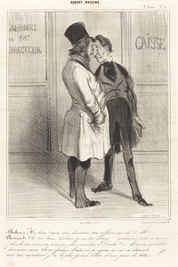 (Robert) Nåväl! min kära chef... av Honoré Daumier