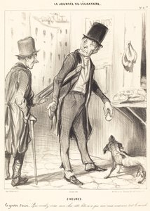 2 timmar av Honoré Daumier