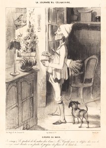 8 på morgonen av Honoré Daumier