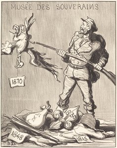 Vem är nästa? av Honoré Daumier