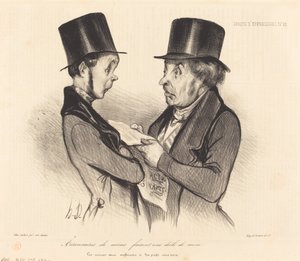Mina aktieägare... av Honoré Daumier