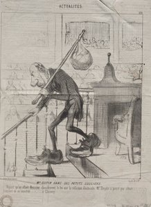 Aktualiteter (nr 128): Herr Dupin i sina små skor av Honoré Daumier