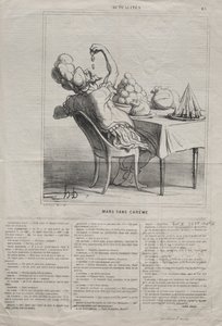 Aktualiteter (nr 43): Mars utan fastan av Honoré Daumier