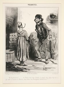 Ah! Fouchtrrrrra! av Honoré Daumier