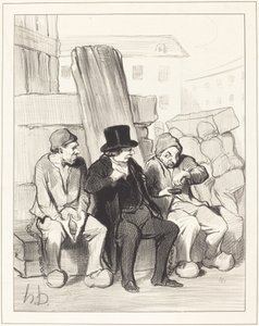 Så min vän, vid tjugotvå... av Honoré Daumier