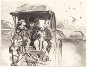 Kom igen då... vad fan tick... av Honoré Daumier