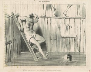 Låt oss gå pappa smaka... av Honoré Daumier