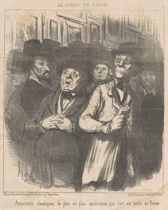 Klassiska amatörer...övertygade... av Honoré Daumier