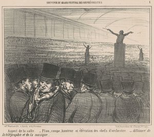 Rummets utseende av Honoré Daumier