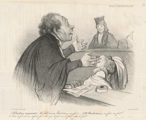 Förresten, mästare Barbotteau... av Honoré Daumier