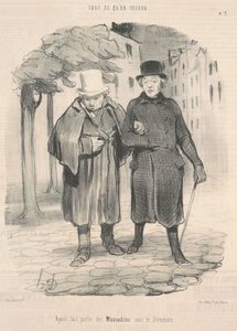 Efter att ha varit en del av muscadinerna under styrelsen av Honoré Daumier