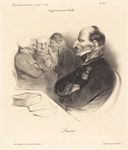 Baron de Lascours av Honoré Daumier