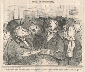 Den här Monsieur Courbet... av Honoré Daumier