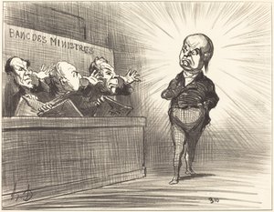 Det är inte den tiden än... av Honoré Daumier