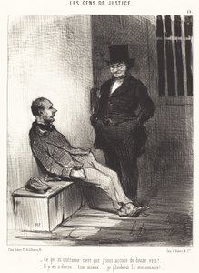 Det som stör mig är... tolv flyg!... av Honoré Daumier