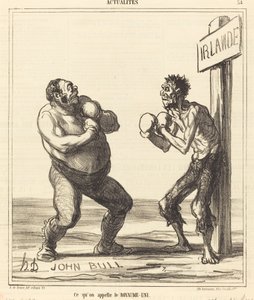 Det som kallas Storbritannien av Honoré Daumier