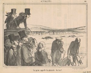 Det vi kallar gräsets nöjen av Honoré Daumier
