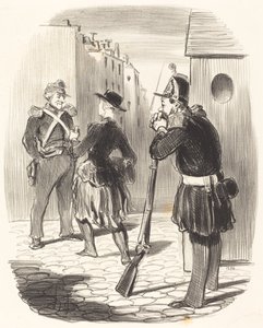 Den där jäkla Pigochard... av Honoré Daumier