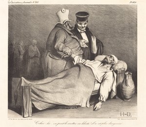 Den här, vi kan befria honom! (Den här kan vi befria! Han är inte längre farlig!) av Honoré Daumier