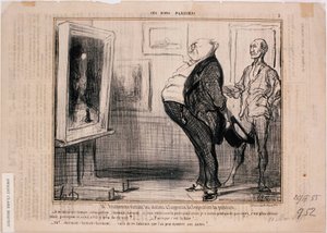 Dessa Bons Parisiens- M. Prudhomme besöker verkstäderna ... av Honoré Daumier