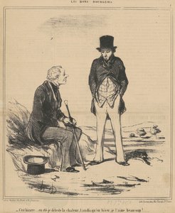 Det är konstigt ... varit av Honoré Daumier