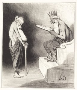 Minos nåd av Honoré Daumier