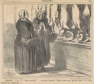 Hur... är det gud möjligt! ... av Honoré Daumier