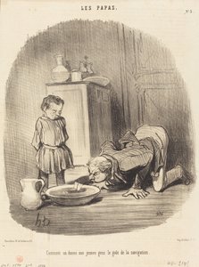 Hur vi ger... smaken av navigering av Honoré Daumier