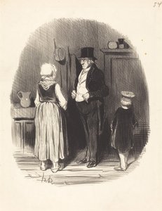 Hur!... alla mina får är döda... av Honoré Daumier