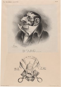 Greve av Argout av Honoré Daumier