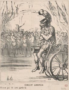 Europeisk konsert av Honoré Daumier