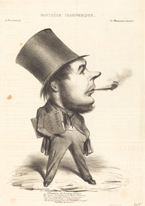 Daumier var den vanliga målaren... av Honoré Daumier