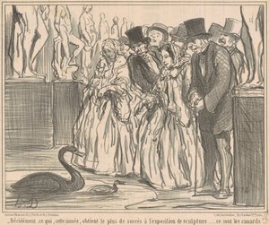 Definitivt, vad det här året ger... av Honoré Daumier