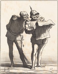 Klart vi inte kan... av Honoré Daumier