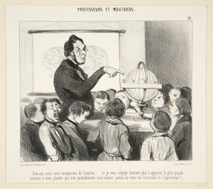 Imorgon ska vi ta hand om Saturnus av Honoré Daumier