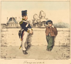 Gud älskade jag denna varelse av Honoré Daumier
