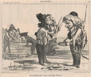 Matutdelning en extra dag av Honoré Daumier