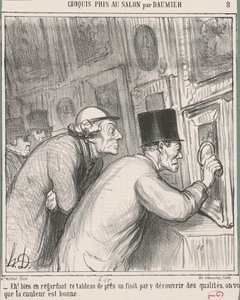 Hallå! Ta en ordentlig titt på den här tabellen av Honoré Daumier