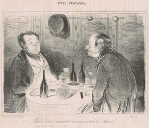 Tja smart! hur hittar du denna! av Honoré Daumier