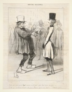 Eh, de är med av Honoré Daumier