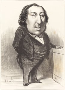 Emmanuel Arago av Honoré Daumier