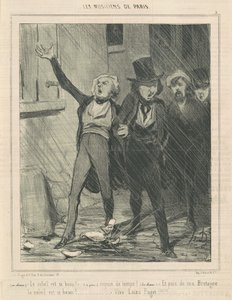 I kör. Solen är så vacker... av Honoré Daumier