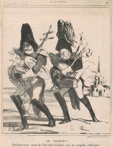 I Valakien av Honoré Daumier