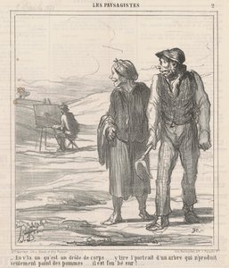 Här är en, vilken rolig kropp... av Honoré Daumier