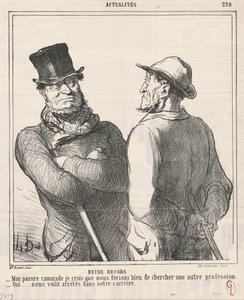 Mellan minnen av Honoré Daumier