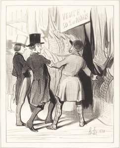 Anmäl herrar... här är några magnifika... av Honoré Daumier