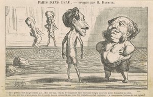 Är det tillåtet att vara smal så! ... av Honoré Daumier